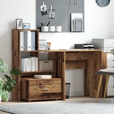 Ladekast Oud Hout Spaanplaat Middelgroot Ladekast Rechthoekig 1