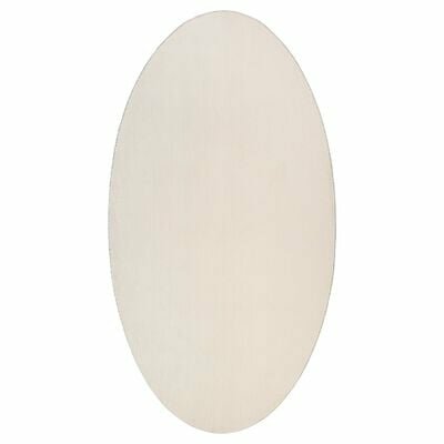Vloerkleed "HUARTE" Beige 80x150 cm Ovaal 2