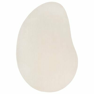 Area Vloerkleed Beige 80x150 cm Polyester Antislip 2