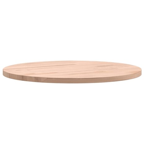 Tafelblad rond Ø40x1,5 cm massief beukenhout 6