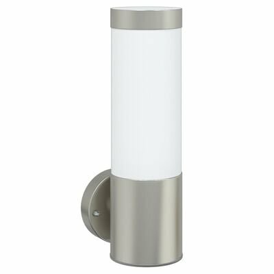 Buitenwandlamp IP44 roestvrijstaal zilverkleurig 2