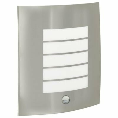 Buiten Wandlamp met Sensor 2 stuks Zilver Roestvrijstaal IP44 2