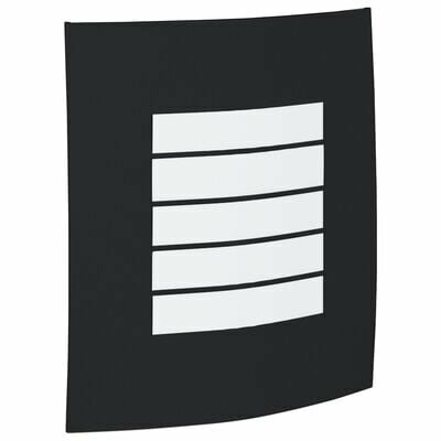 Buiten Wandlamp 2 stuks Zwart Roestvrijstaal IP44 2