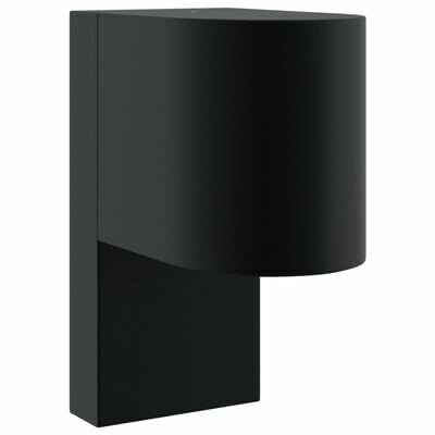 Buiten Wandlampen Zwart RVS IP44 2