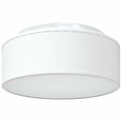 Plafondlampen Inbouw Wit Ø 30 cm Stof E27 2
