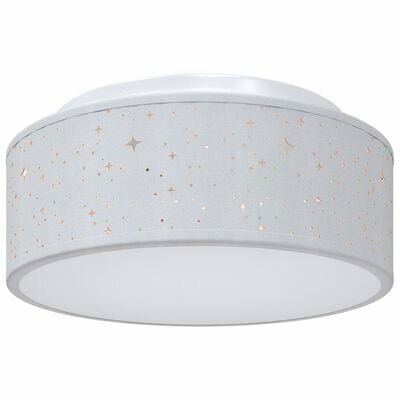 Plafondlampen met sterrenlampenkap Grijs Ø 30 cm Kunststof E27 2