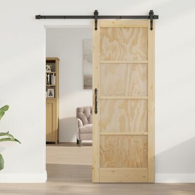 Binnendeur &apos;ORKDAL&apos;78x202x4 cm Massief Hout Vuren 1