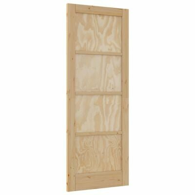 Binnendeur &apos;ORKDAL&apos;78x202x4 cm Massief Hout Vuren 2
