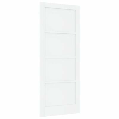 Binnendeur &apos;ORKDAL&apos;Wit 86x211x4 cm Massief Houten Den 2