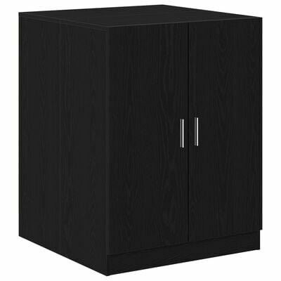 Afwasmachinekast Zwart Eiken 70,5x71,5x91,5 cm Bewerkt Hout 2