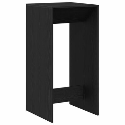 Bartafel 51x50x103,5 cm bewerkt hout zwart eikenkleurig 2