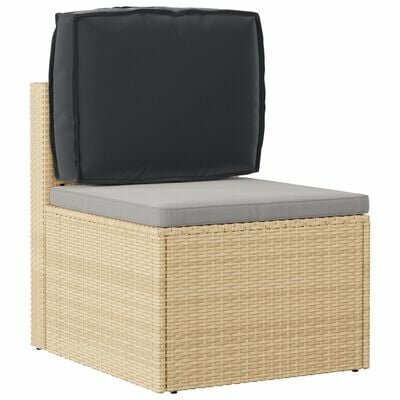 Palletkussen voor Rugleuning Zwart 50x40x12 cm Oxford Stof 1