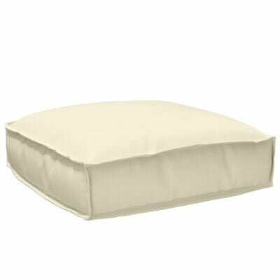 Palletkussen voor Zitplaats Crème 50x50x12 cm Oxford Stof 2