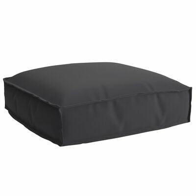 Palletkussen voor Zitplaats Zwart 50x50x12 cm Oxford Stof 2