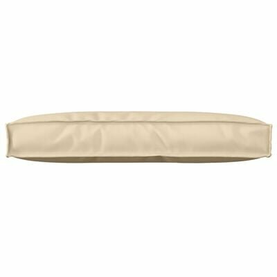 Palletkussen voor Rugsteun Beige 80x40x12 cm Oxford Stof 1