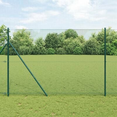 Gelast Draadhek Groen 1,6x10 m Staal 1