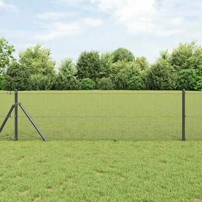 Gelast Draadhek Grijs 0.4x25 m Staal 1