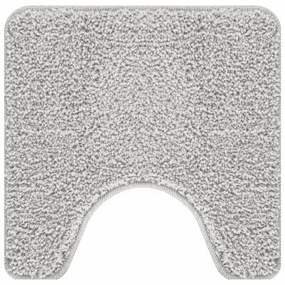 Badmat U-Vorm Grijs 50x50 cm Polypropeen Antislip 2