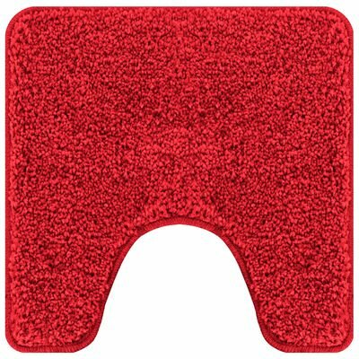 Badmat U-Vorm Rood 50x50 cm Polypropyleen Antislip 2