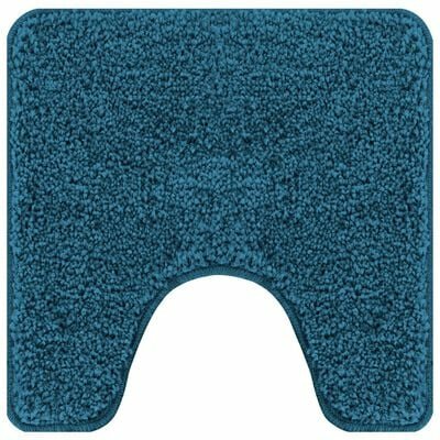 Badmat U-Vormig Blauw 50x50 cm Polypropeen Antislip 2