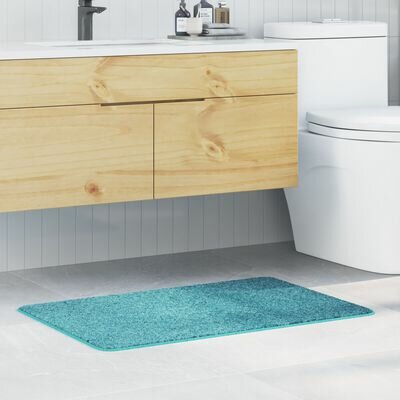 Badmat Rechthoekig Oranje 60x90 cm Polypropeen Antislip 1