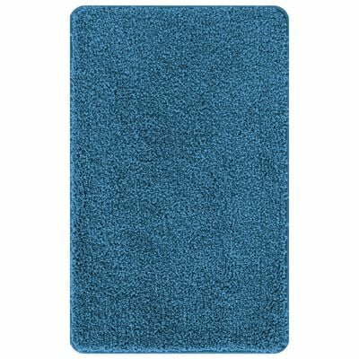 Badmat Rechthoekig Blauw 60x90 cm Polypropeen Antislip 2