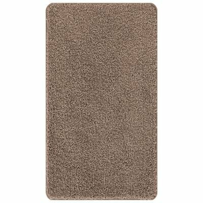 Badmat Rechthoekig Bruin 70x120 cm Polypropeen Antislip 2