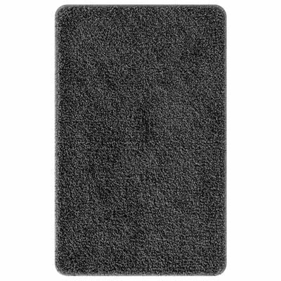 2-delige Badmat Set Donkergrijs Polypropeen Antislip 2