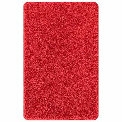 2 Delige Badmat Set Rood Polypropeen Antislip 2