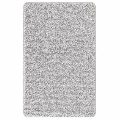 3-delige Badmat Set Grijs Polypropyleen Antislip 2