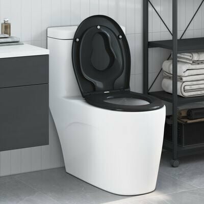 Familie Toiletbril met Kinderset Snelle Release Duroplast 1