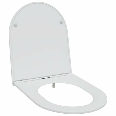 Snelle Ontgrendel Toiletbril met Soft Close Duroplast Wit 2