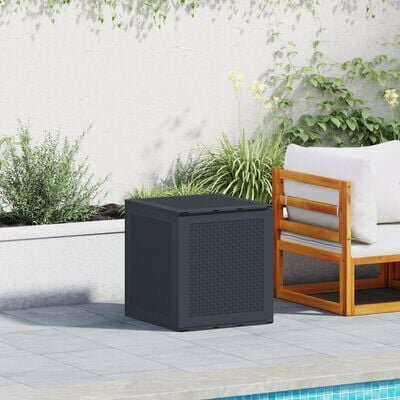 Tuin Opbergbox Anthraciet 55x53x57 cm PP 1