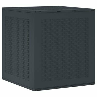 Tuin Opbergbox Anthraciet 55x53x57 cm PP 2