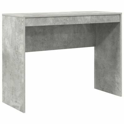 Schrijfbureau Beton grijs Spaanplaat met beton grijze afwerking 2
