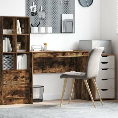 Schrijfbureau Gerookt Eiken Bewerkt hout 100 x 40 x 76 cm 1