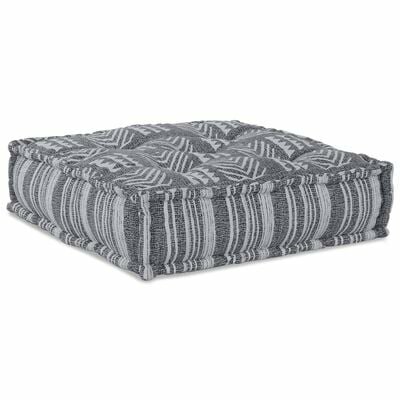 Modulaire Poef Grijs 70x70x36 Stof 1