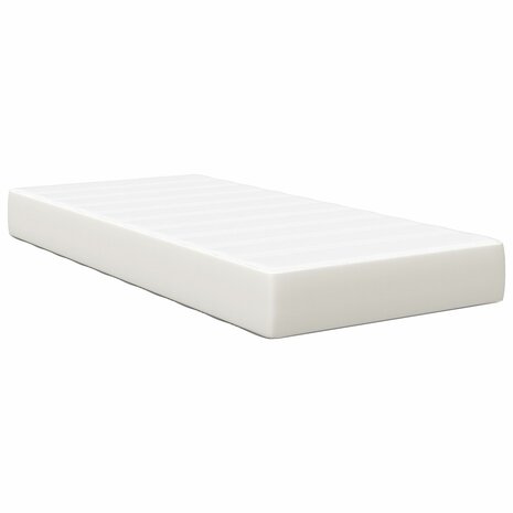 Pocketveermatras Crème Medium 90x200x20 cm Stof 2
