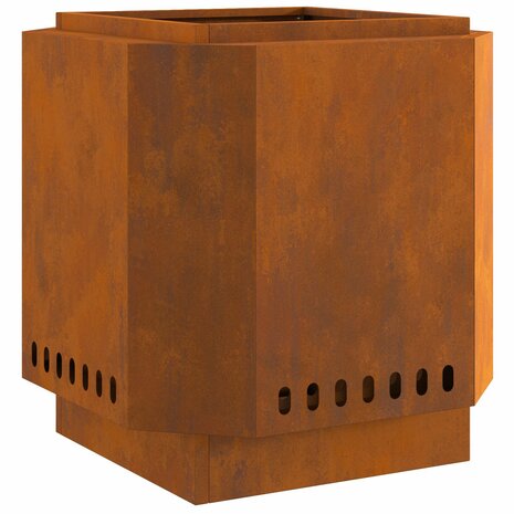 Rookloze Vuurkorf 48x48x51 cm Weerbestendig Staal 2