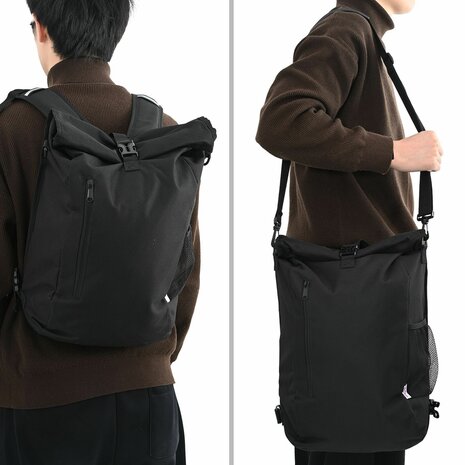 Fietstas voor Pannier Rack 20 L Zwart 31x13x58 cm 1