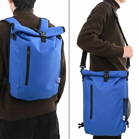 Fietstas voor Pannier Rack 20 L Blauw 31x13x58 cm 1