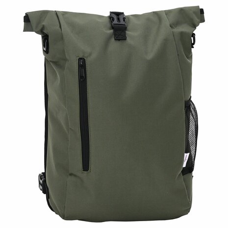 Fietstas voor Pannier Rek 20 L Olijfgroen 31x13x58 cm 2