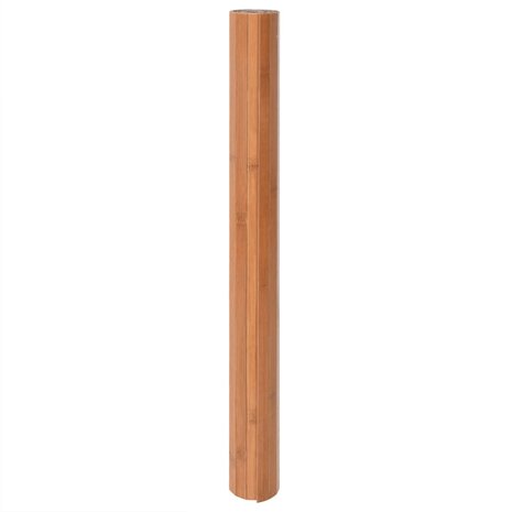 Vloerkleed rechthoekig 100x100 cm bamboe naturel 3
