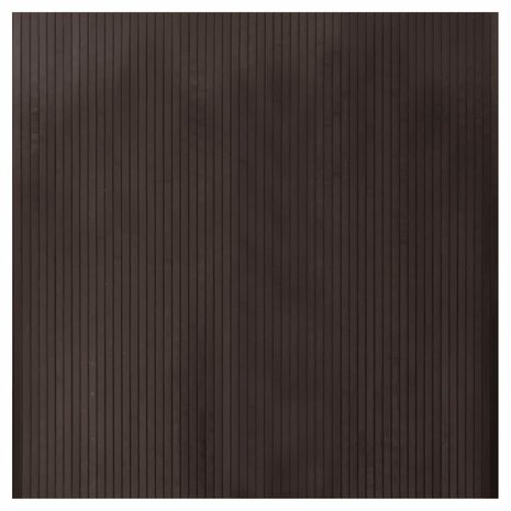 Vloerkleed rechthoekig 100x100 cm bamboe donkerbruin 2