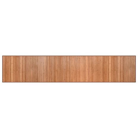 Vloerkleed rechthoekig 60x300 cm bamboe naturel 2