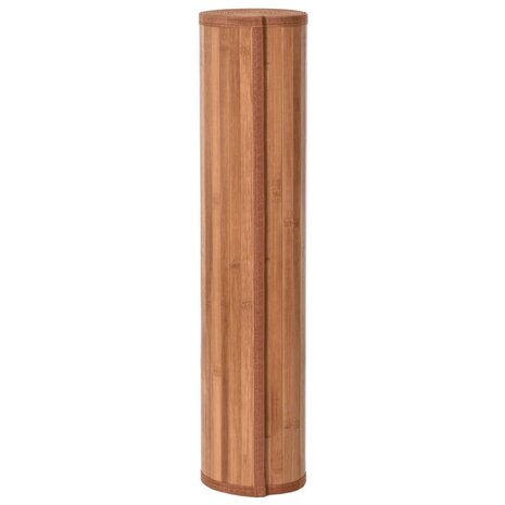 Vloerkleed rechthoekig 70x200 cm bamboe naturel 3