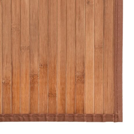 Vloerkleed rechthoekig 70x200 cm bamboe naturel 6