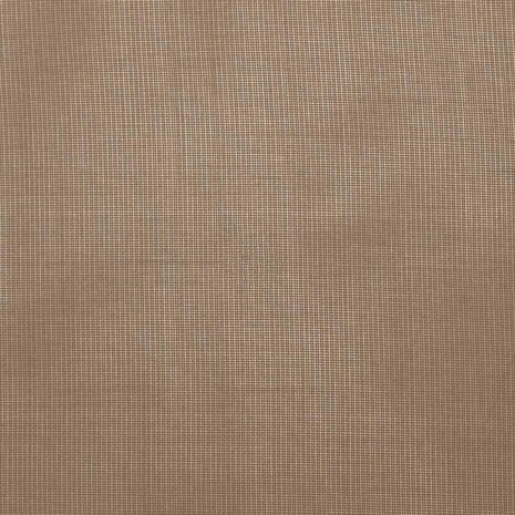 Gordijnen voile met roedezakken 2 st lichtbruin 8