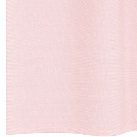 Gordijnen voile met lussen 2 st 140x175 cm lichtroze 6
