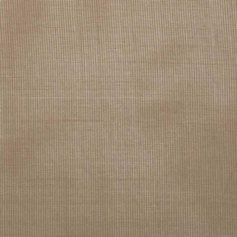 Gordijnen voile met lussen 2 st 140x140 cm lichtbruin 7